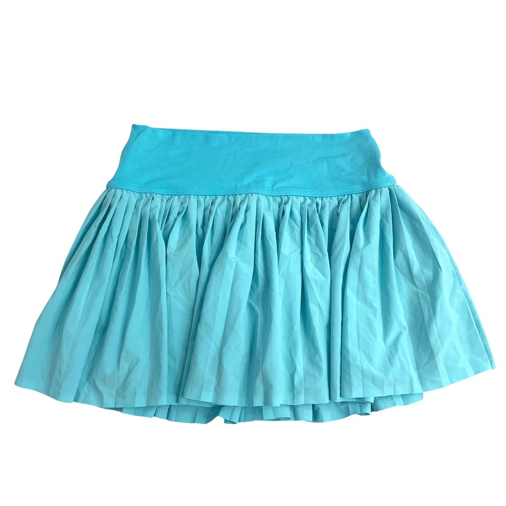 Aerie Offline pleated skirt skorts Size M aqua blue pickleball‎ tennis golf